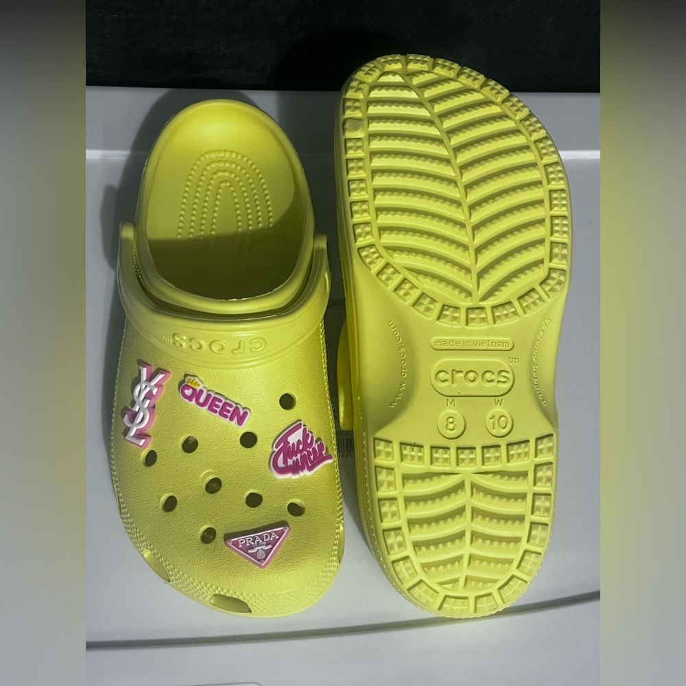 Mustard Yellow Crocs - Picture 2 of 2